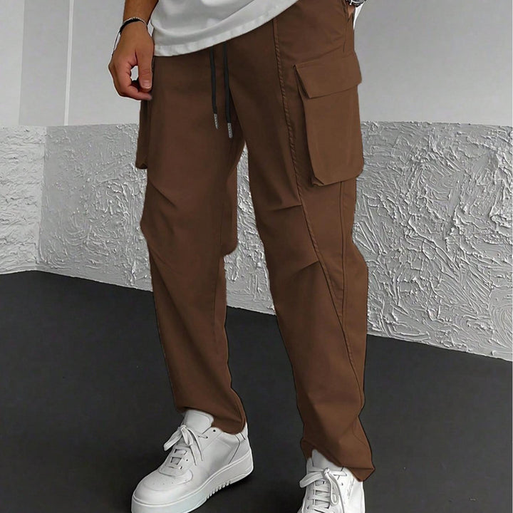 Men's Stylish Cargo Pants with Functional Pockets Lisslune