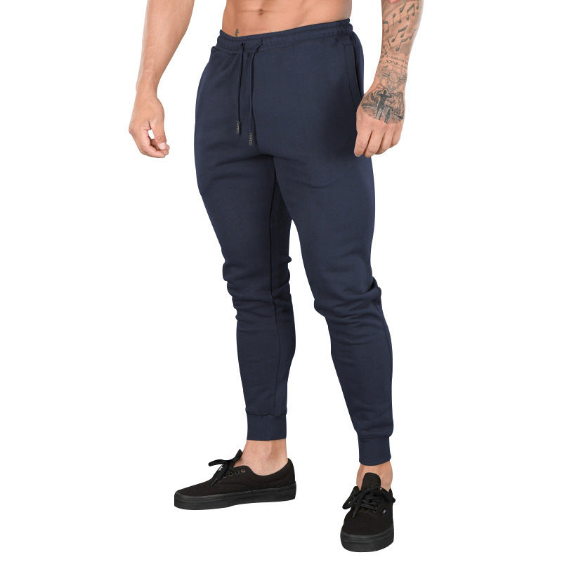 Men's sporty joggers with a slim fit and adjustable drawstring Lisslune