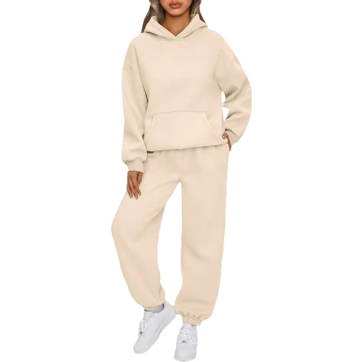 Women’s cozy hooded sweatshirt set Lisslune