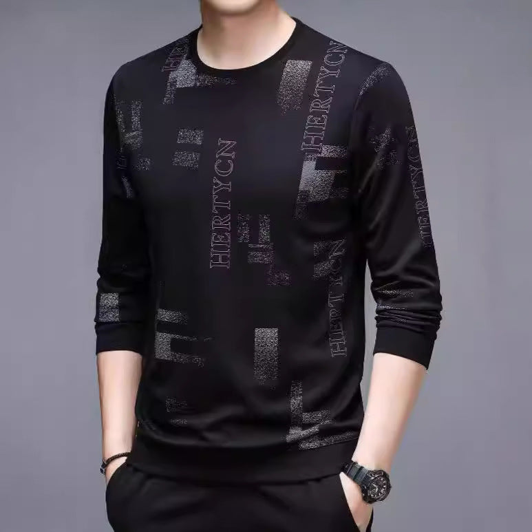 Men's stylish sweatshirt with trendy graphic print Lisslune