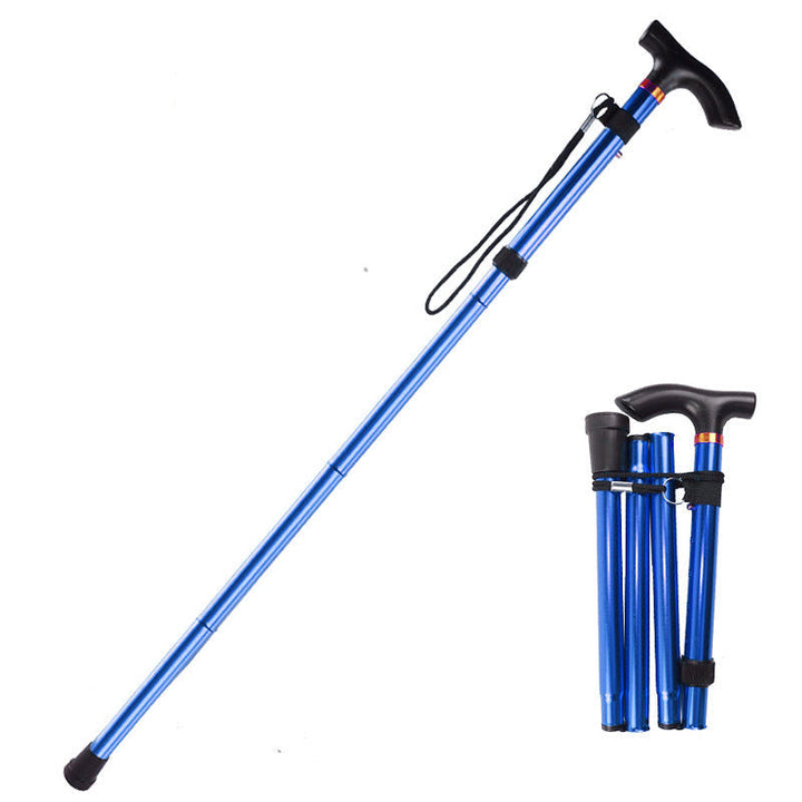 Lisslune | Folding Walking Stick for Seniors and Persons with Disabilities