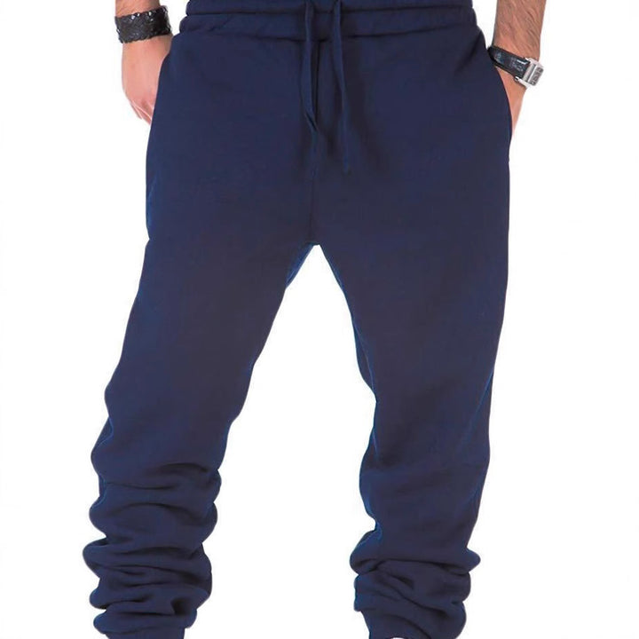Men's Comfortable Sweatpants with Modern Cut and Elastic Waistband Lisslune