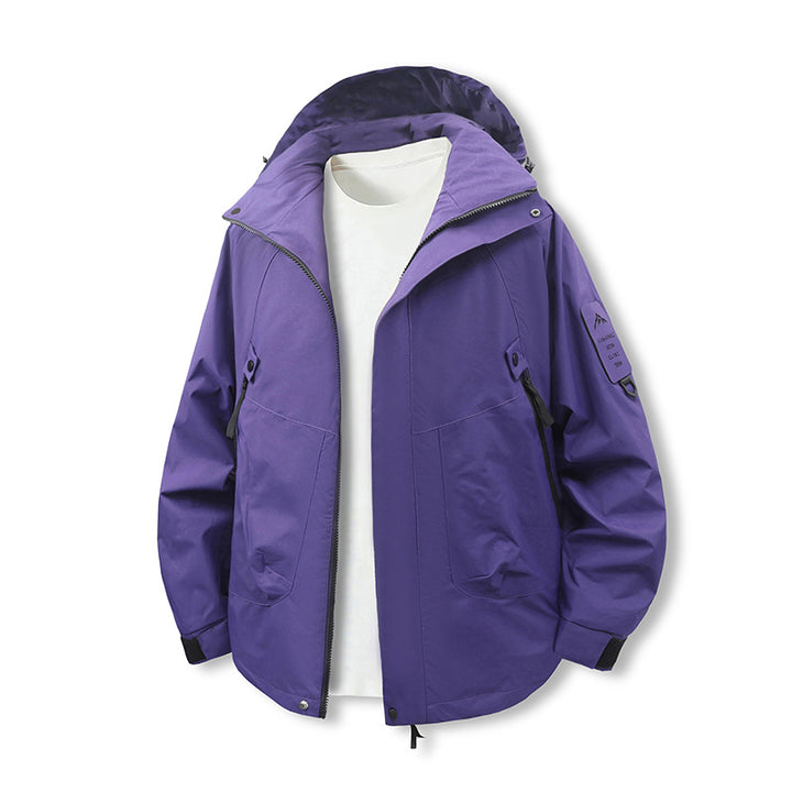 Men's Waterproof Outdoor Jacket In Sporty Design Lisslune