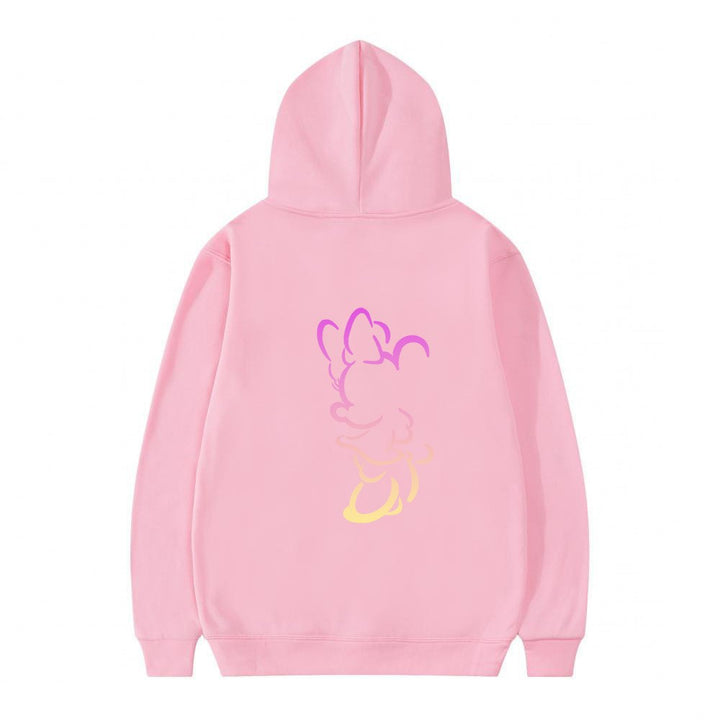 Women's hoodie with artistic cloud design and soft inner lining Lisslune