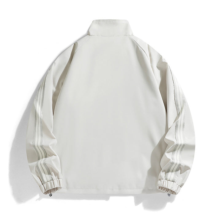 Men's Sporty Windbreaker Jacket with Breathable Material Lisslune