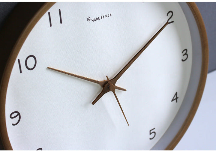 Lisslune | TimberClock - Solid Wood Analog Clock