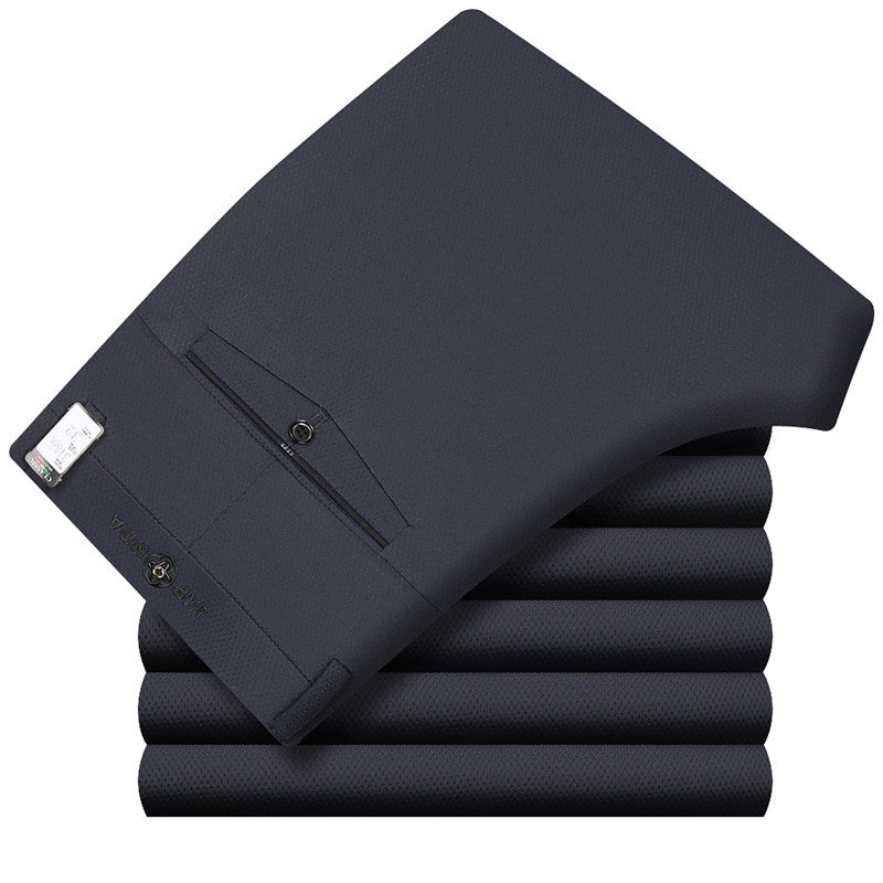 Men's formal chino pants with modern fit Lisslune