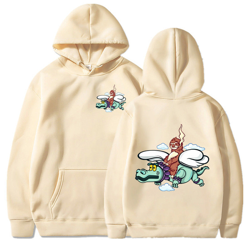 Women's hoodie with creative graphic design and high-quality interior Lisslune