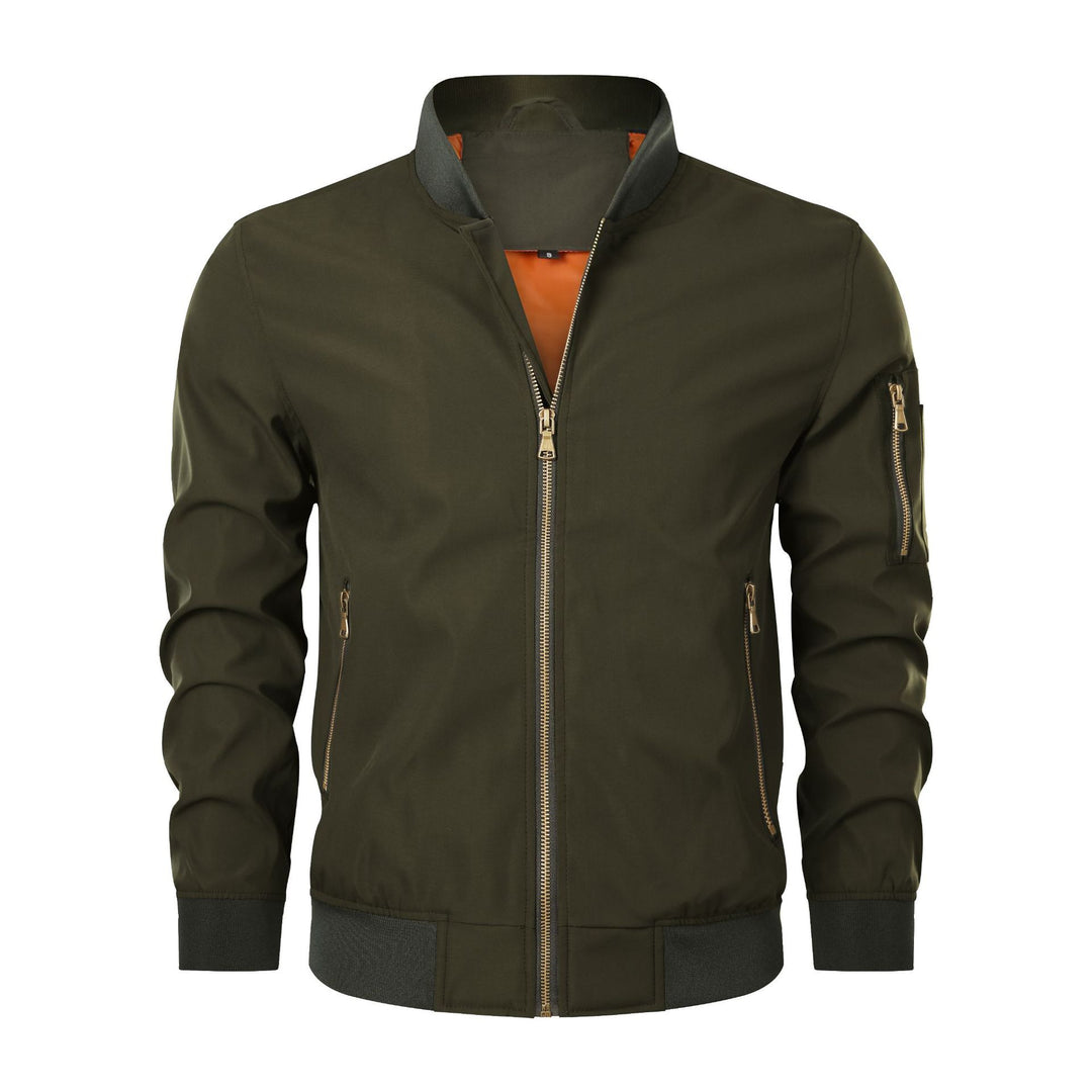 Men's Light and Stylish Bomber Jacket Lisslune