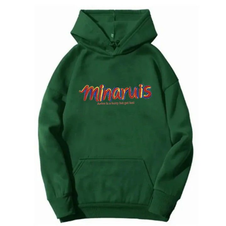 Women's hoodie with colorful lettering Lisslune