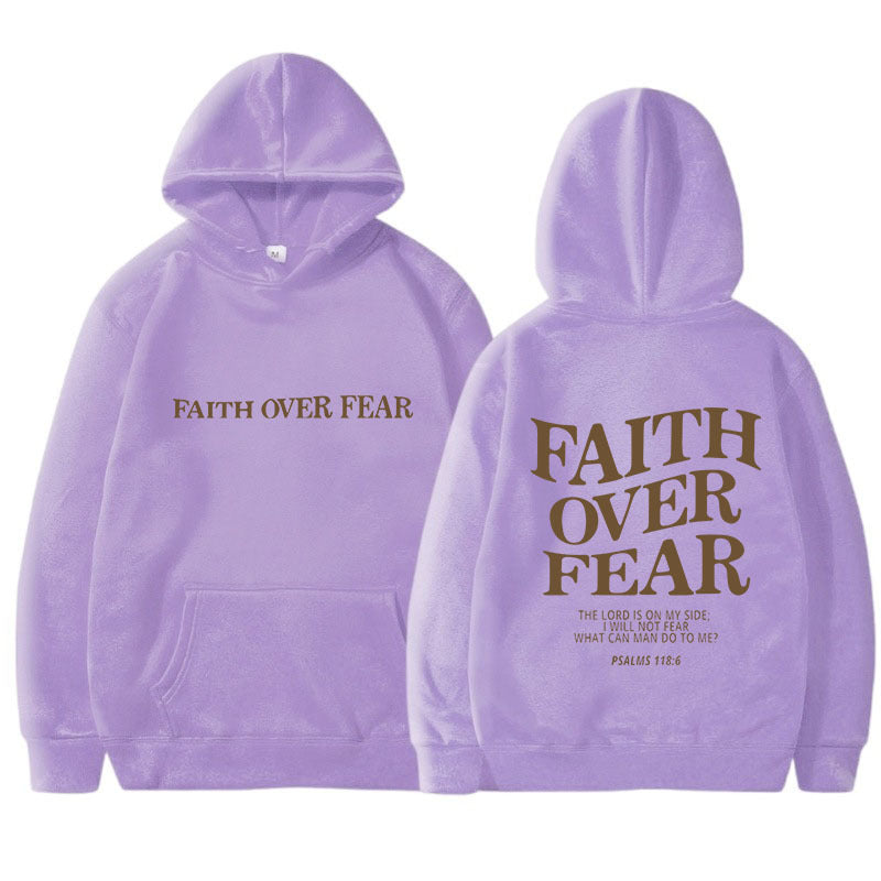 Women's hoodie with inspiring lettering and comfortable fit Lisslune