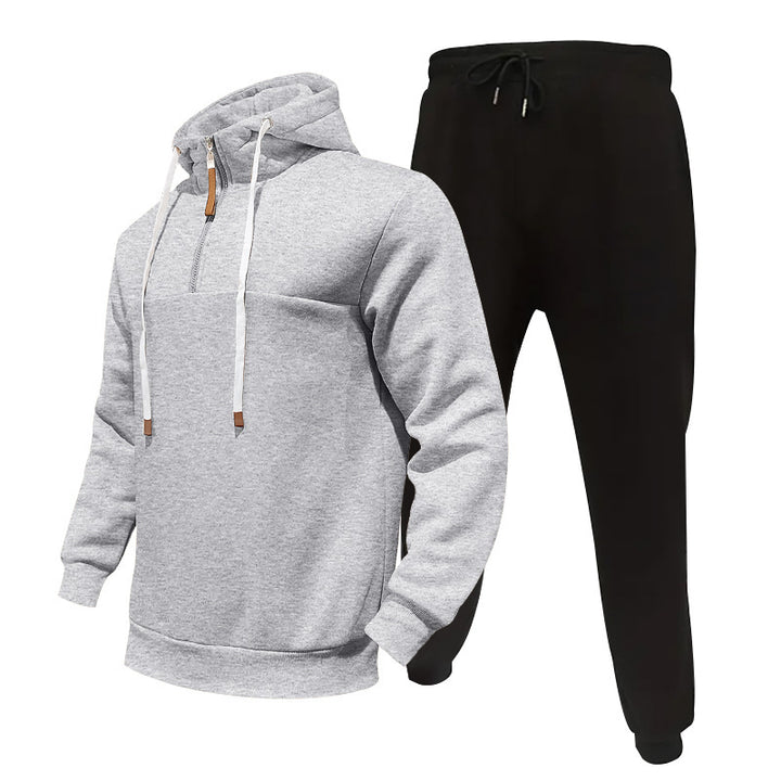 Men's Hoodie and Cargo Jogging Pants Set Lisslune