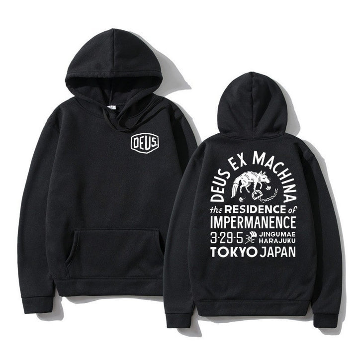 Women's hoodie with eye-catching print and comfortable fit Lisslune