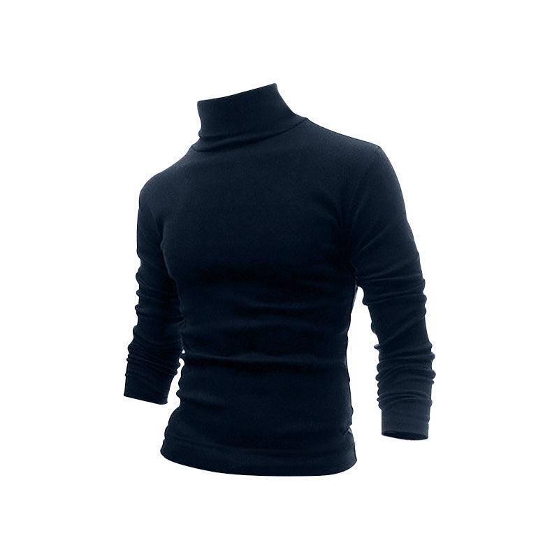 Men's turtleneck sweater made of fine cotton Lisslune