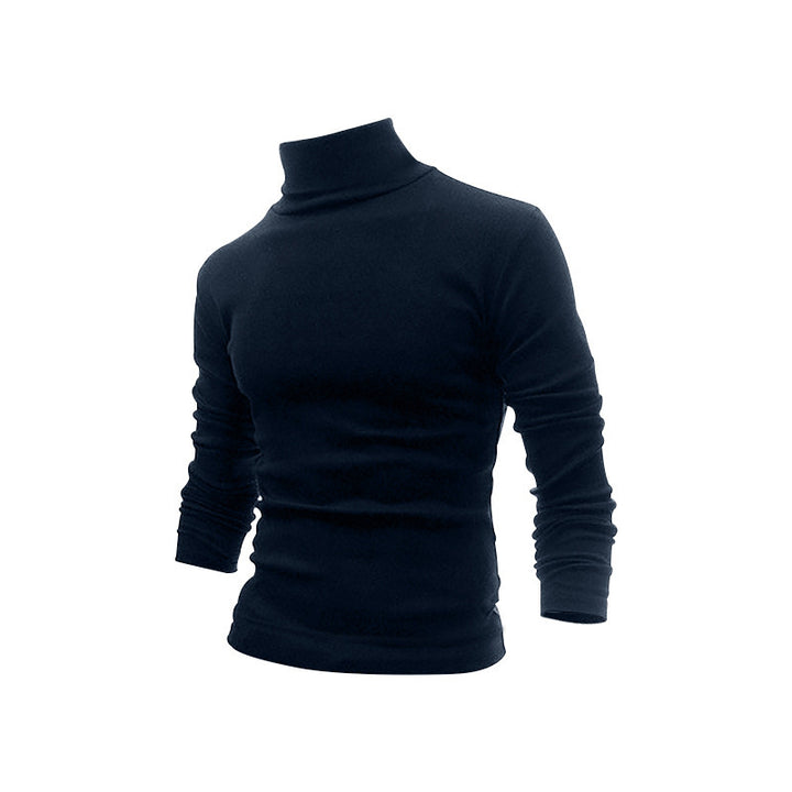 Men's turtleneck sweater made of fine cotton Lisslune