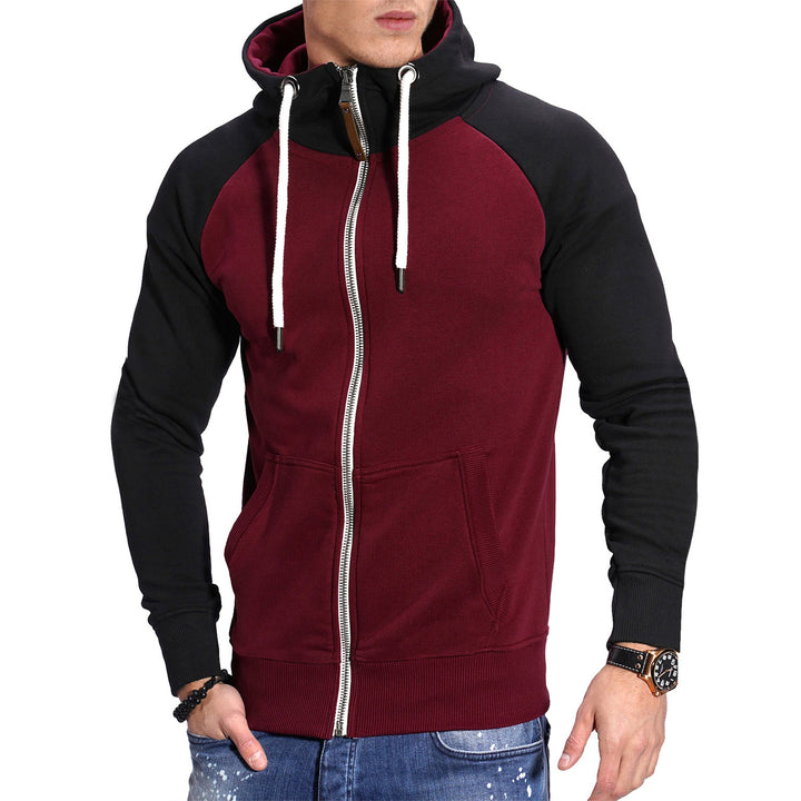 Men's refined hoodie with high-quality zipper Lisslune