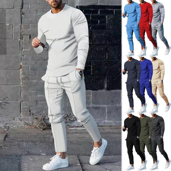 Men's casual sweatshirt and jogger set Lisslune