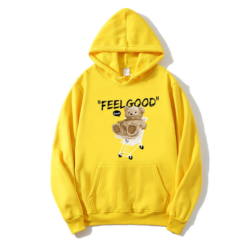 Women's hooded sweatshirt with unique animal motif Lisslune