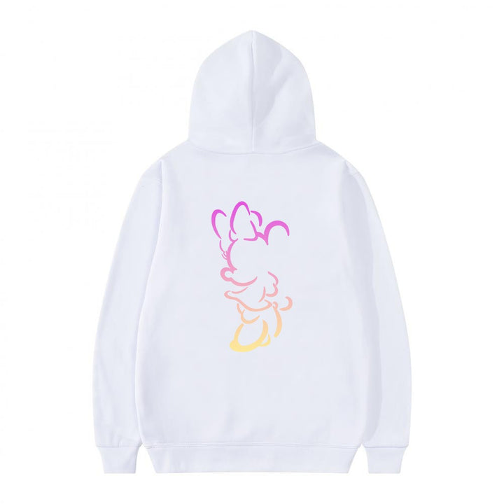 Women's hoodie with artistic cloud design and soft inner lining Lisslune