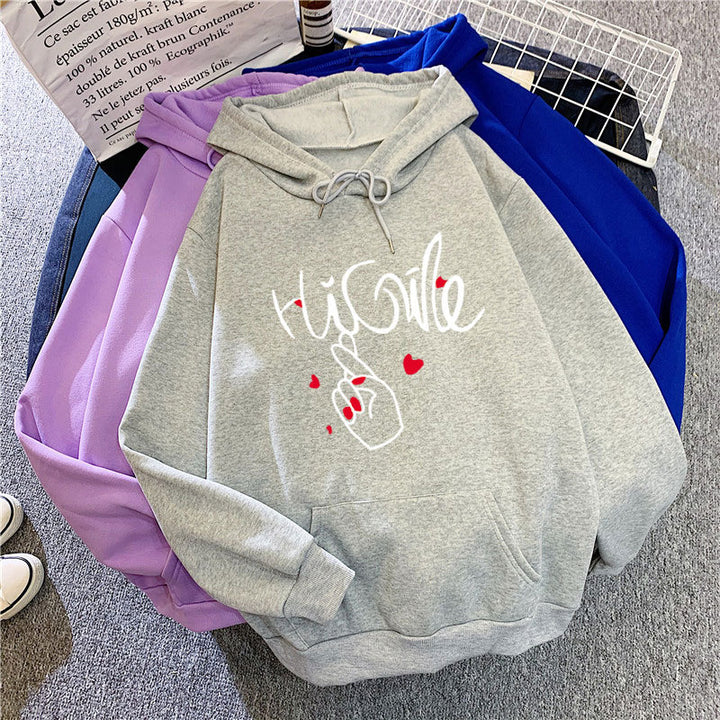 Women hoodie with creative graphic design Lisslune
