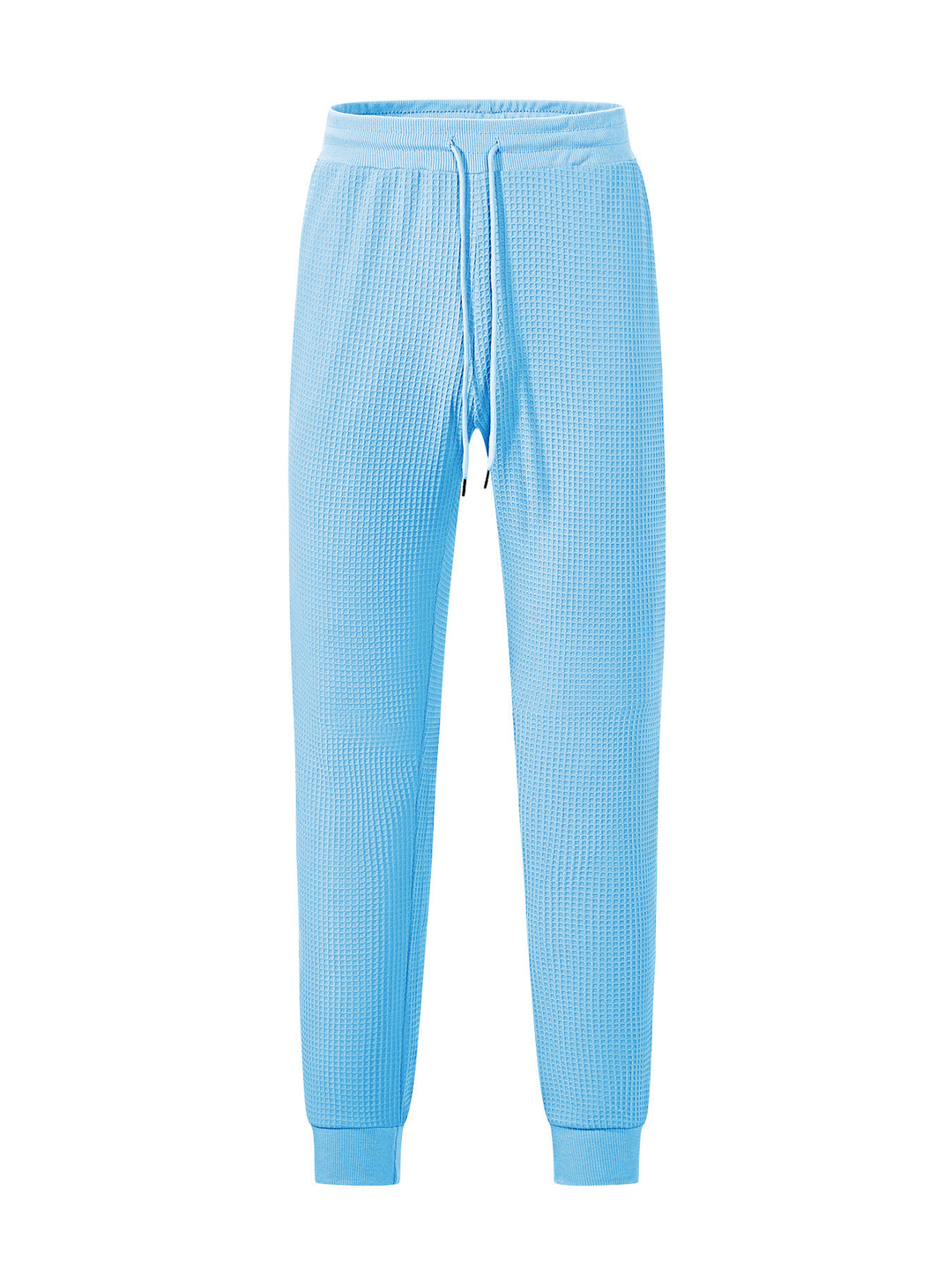Men's Sporty Waffle Structure Jogging Pants Lisslune