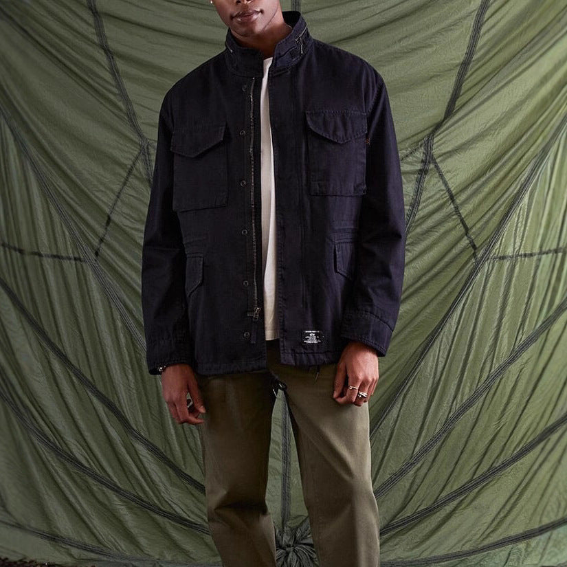 Men's utility jacket with large pockets and modern cut Lisslune