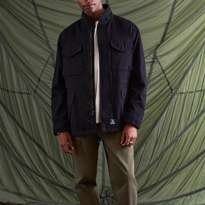 Men's utility jacket with large pockets and modern cut Lisslune