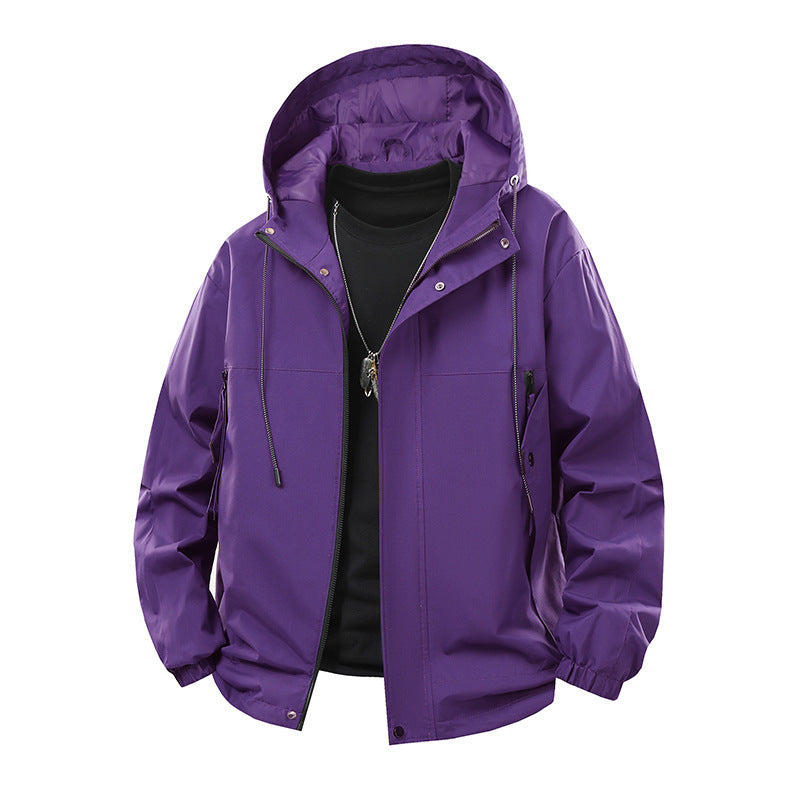 Men's technical outdoor jacket with breathable membrane and multifunctional pockets Lisslune