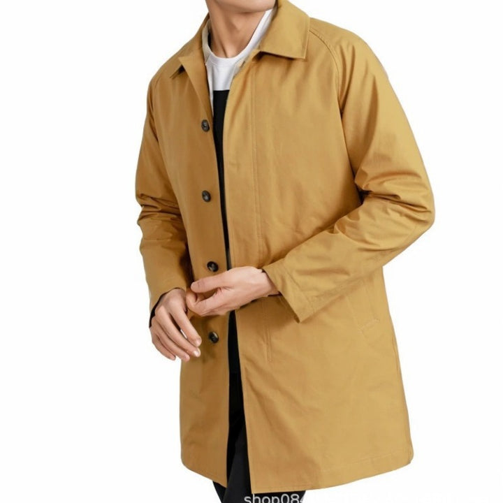 Men's loosely cut transitional coat Lisslune