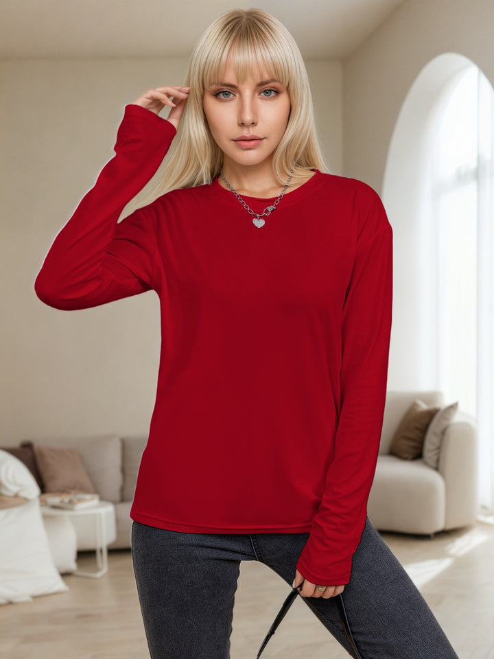 Women Long Sleeve Shirt Lisslune