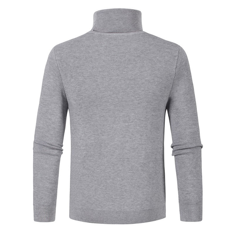 Men's turtleneck sweater made of soft material Lisslune
