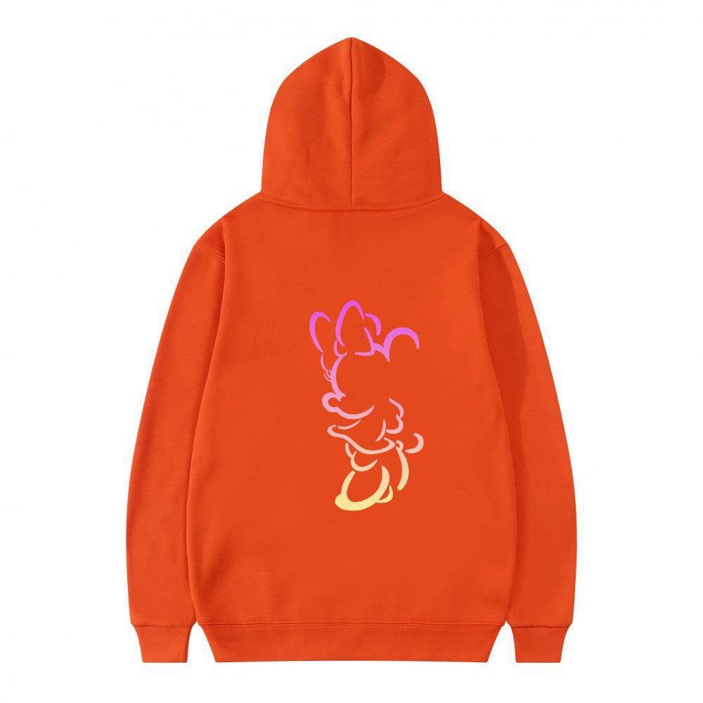 Women's hoodie with artistic cloud design and soft inner lining Lisslune