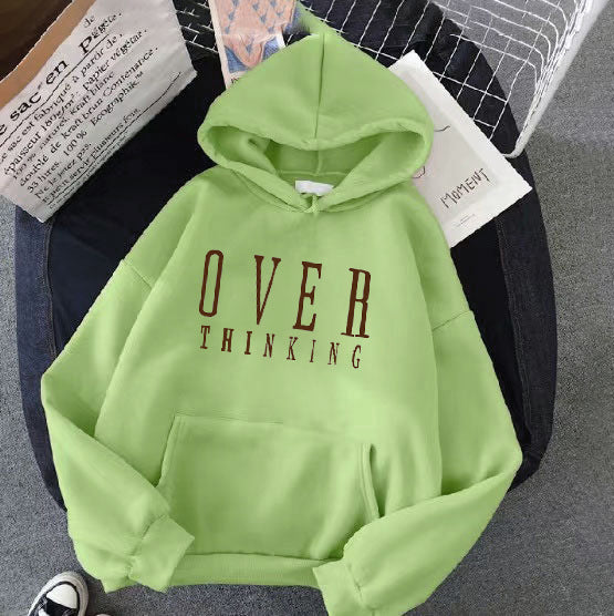 Women's hoodie with creative typography design Lisslune