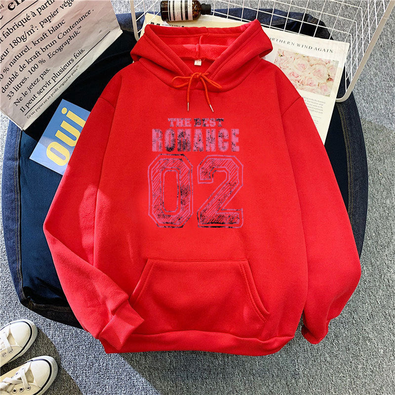 Women's casual hoodie with stylish print Lisslune