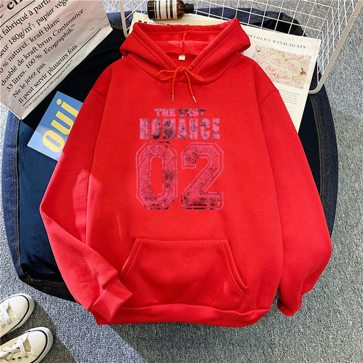 Women's casual hoodie with stylish print Lisslune