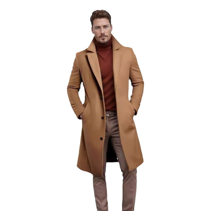Men's elegant wool coat Lisslune
