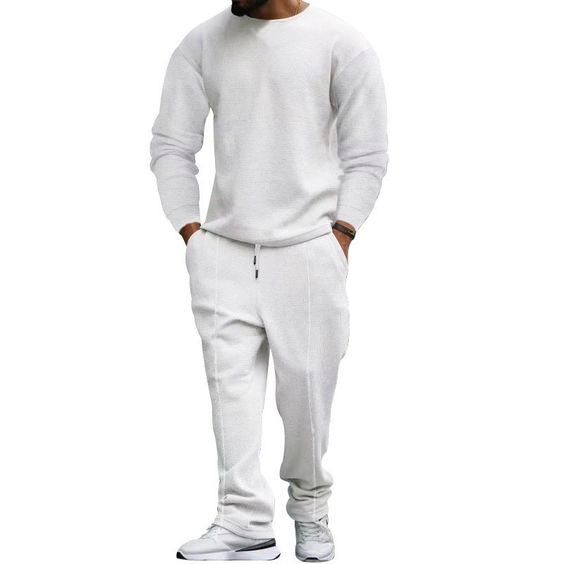 Men's Casual Knit Suit Lisslune