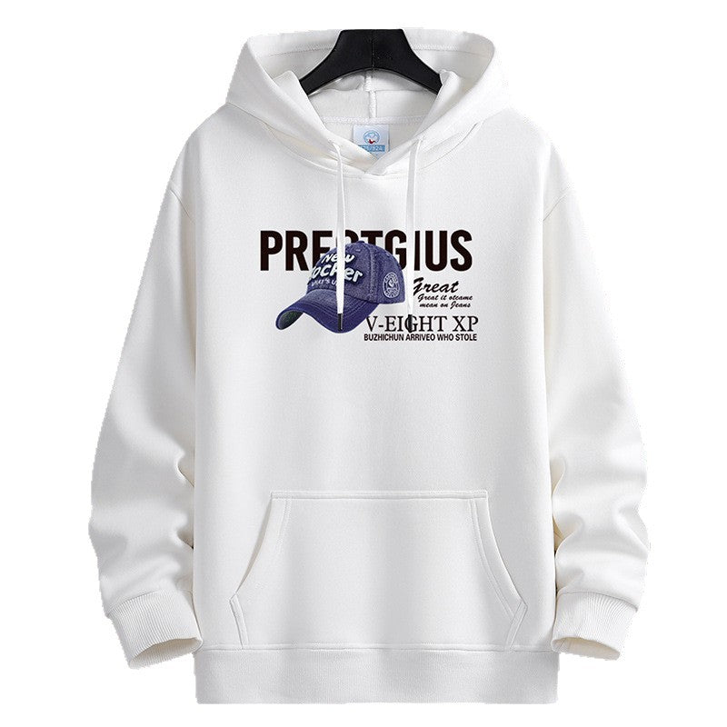 Women's Hooded Sweatshirt with Creative Graphic Design and Practical Kangaroo Pockets Lisslune