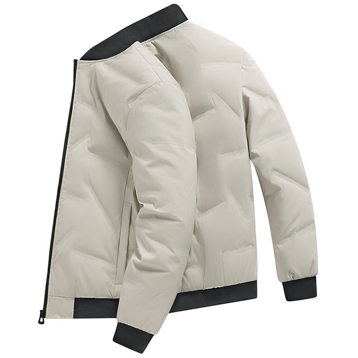 Men's lightweight transition jacket with insulating fleece lining Lisslune