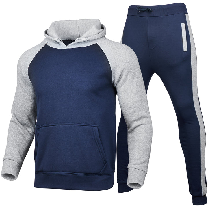 Men's Sporty Hoodie and Jogging Suit Set Lisslune