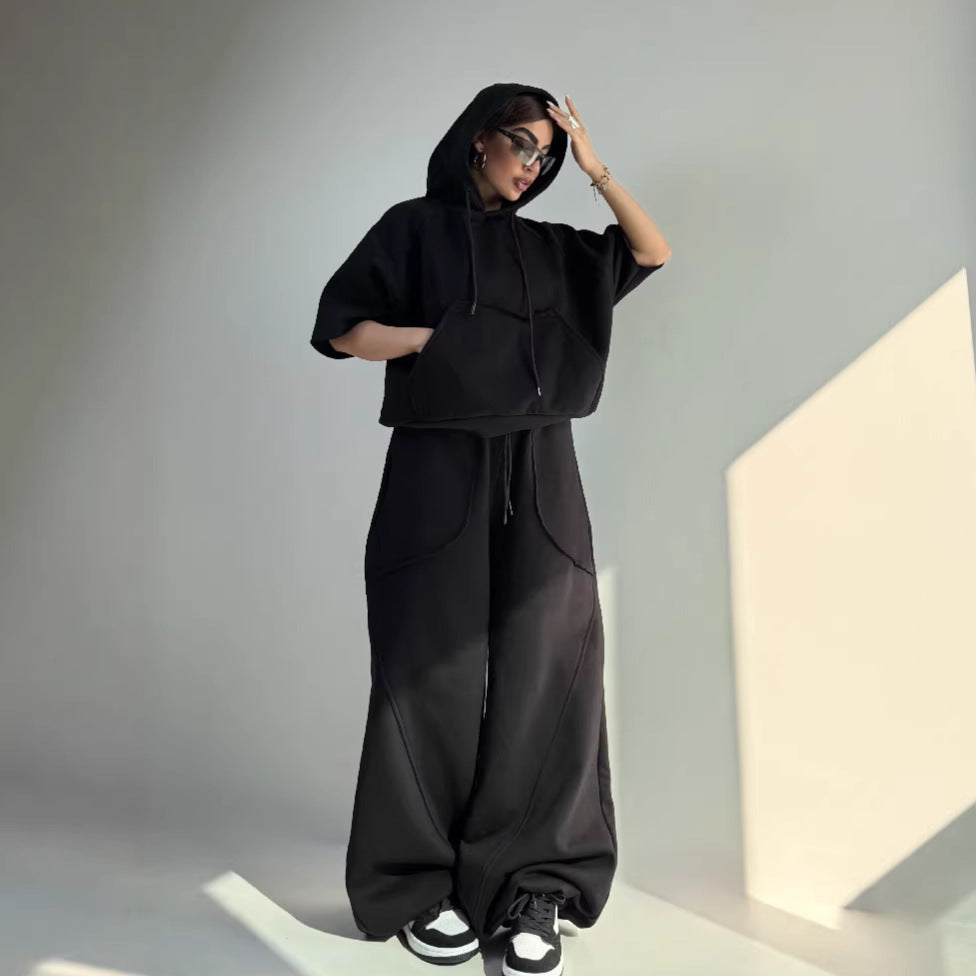 Women's oversized hoodie with kangaroo pocket Lisslune