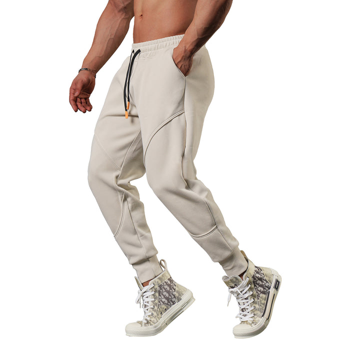 Men's sporty sweatpants with innovative cut Lisslune