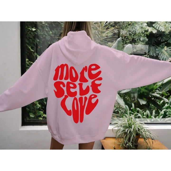 Women's hoodie with eye-catching print and oversized fit Lisslune