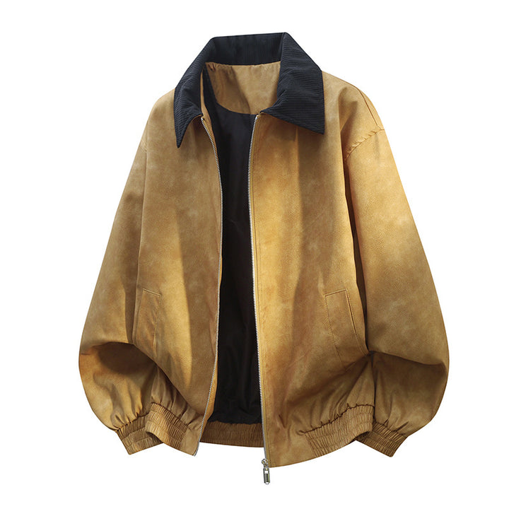 Men's transitional jacket with modern cut and functional pockets Lisslune