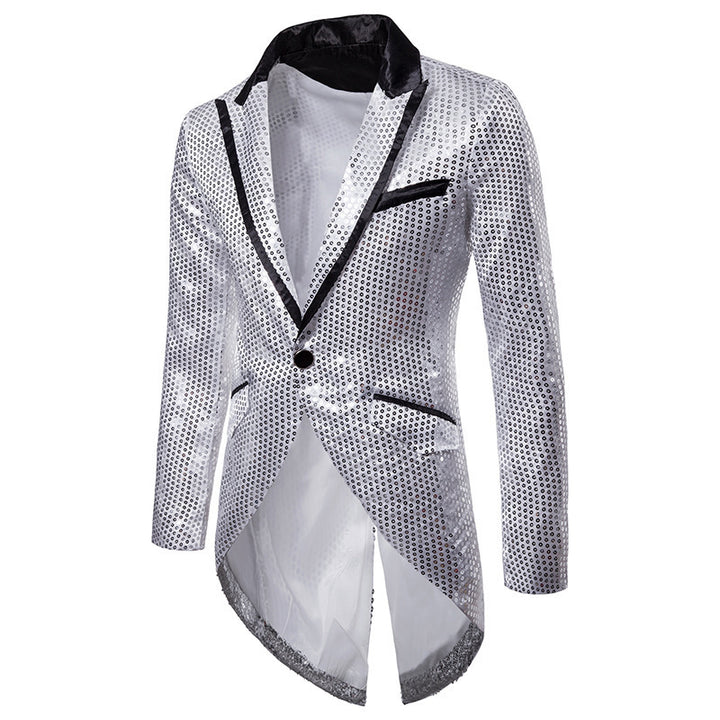 Men's elegant glamorous blazer with sequins Lisslune