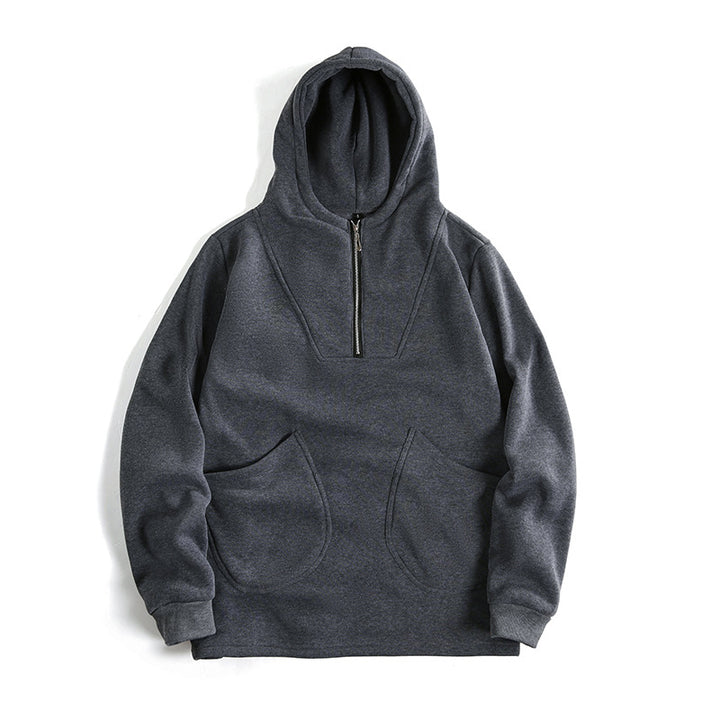 Men's hoodie with innovative zipper and comfortable fit Lisslune