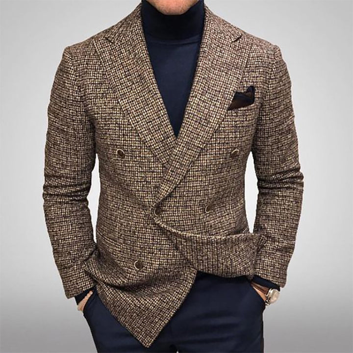 Men's elegant double-lined blazer Lisslune