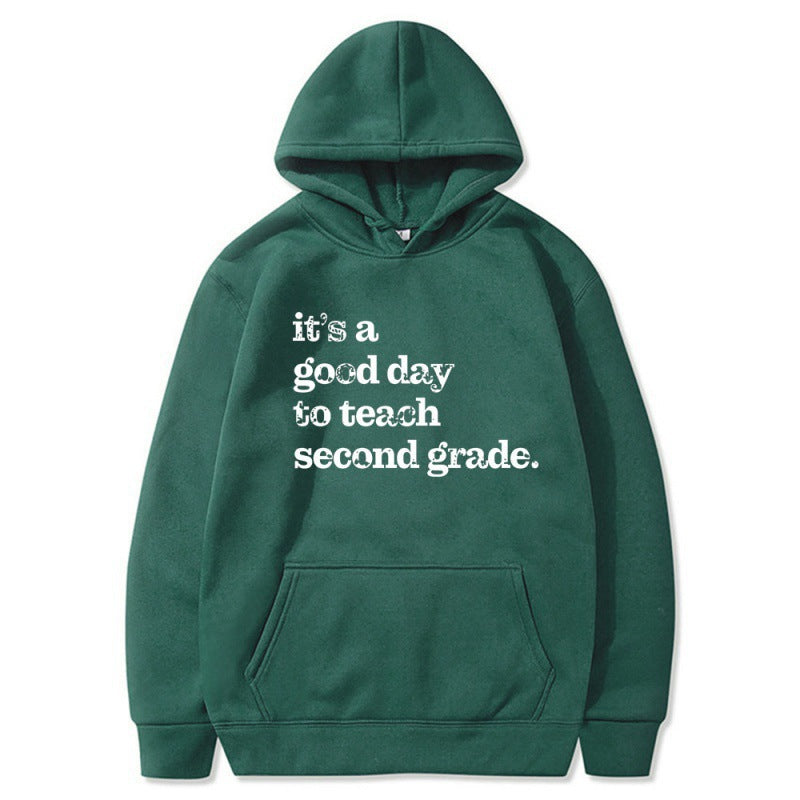 Women's hoodie with inspiring teacher quote and comfortable fit Lisslune