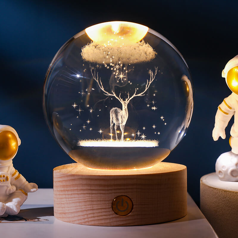 Lisslune | Crystal Ball Night Light