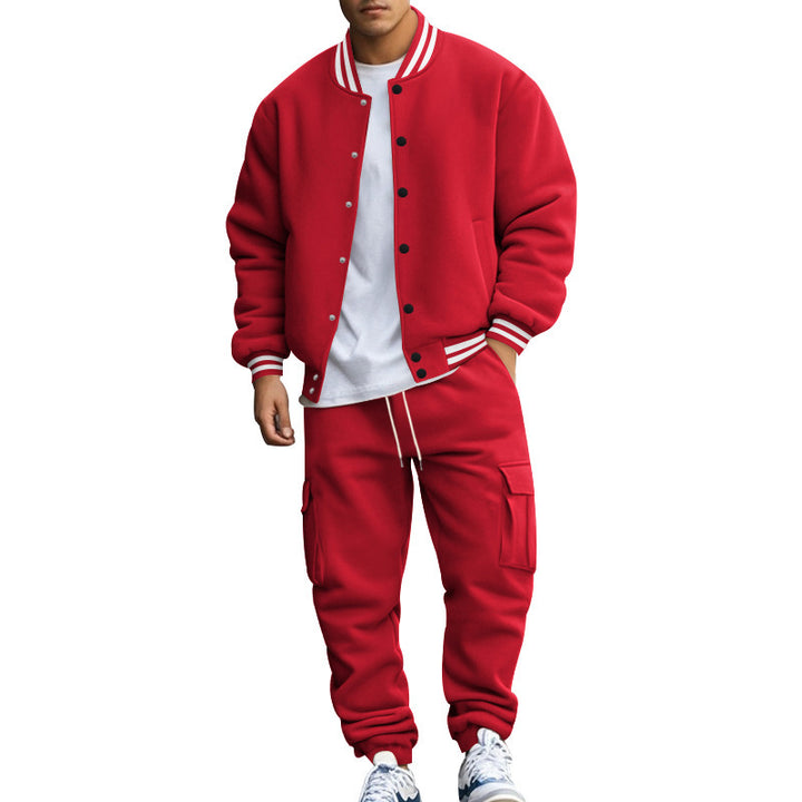 Men's sporty leisure set with balloon cut and practical pockets Lisslune